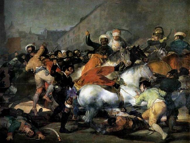 Francisco de goya y Lucientes The Second of May, 1808